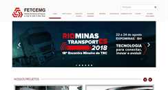 Desktop Screenshot of fetcemg.org.br