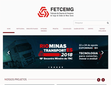 Tablet Screenshot of fetcemg.org.br